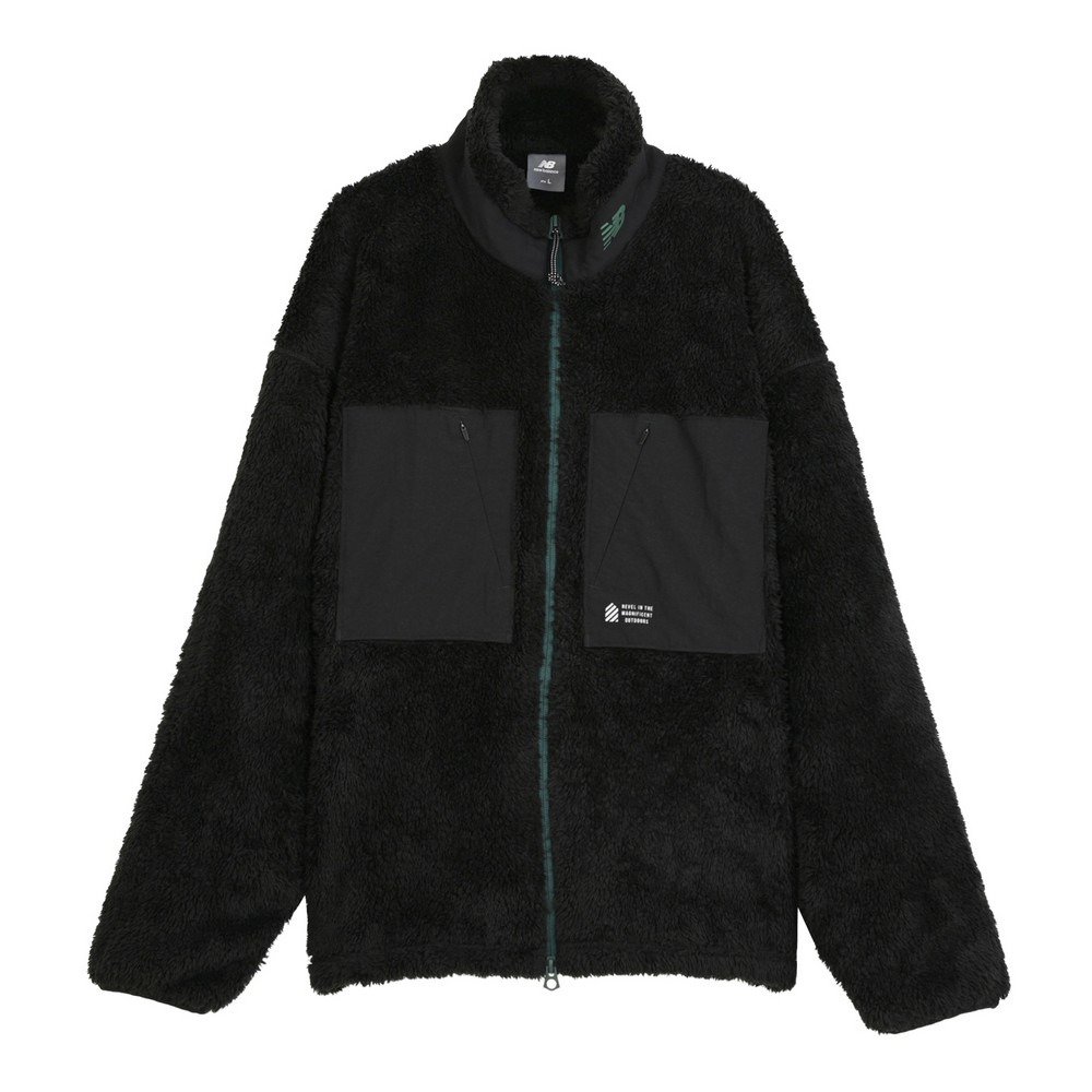 ニューバランス（new balance）（メンズ）フリース スタンドネックジャケット MJ62B3OPBK
