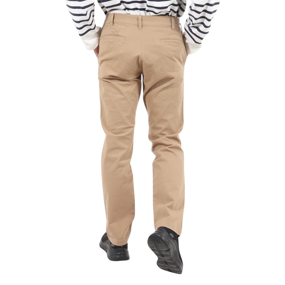 ヘインズ（Hanes）（メンズ）チノストレッチノータックパンツ 067010-BEG