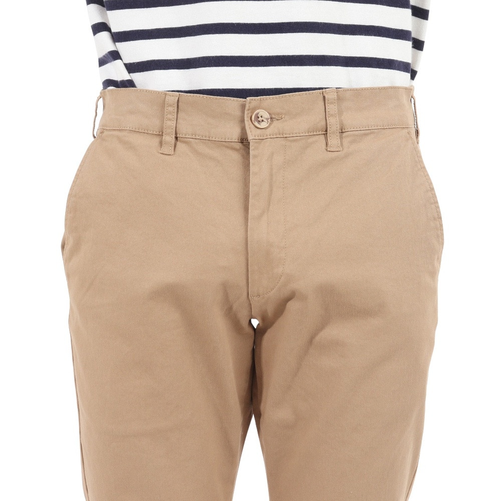 ヘインズ（Hanes）（メンズ）チノストレッチノータックパンツ 067010-BEG
