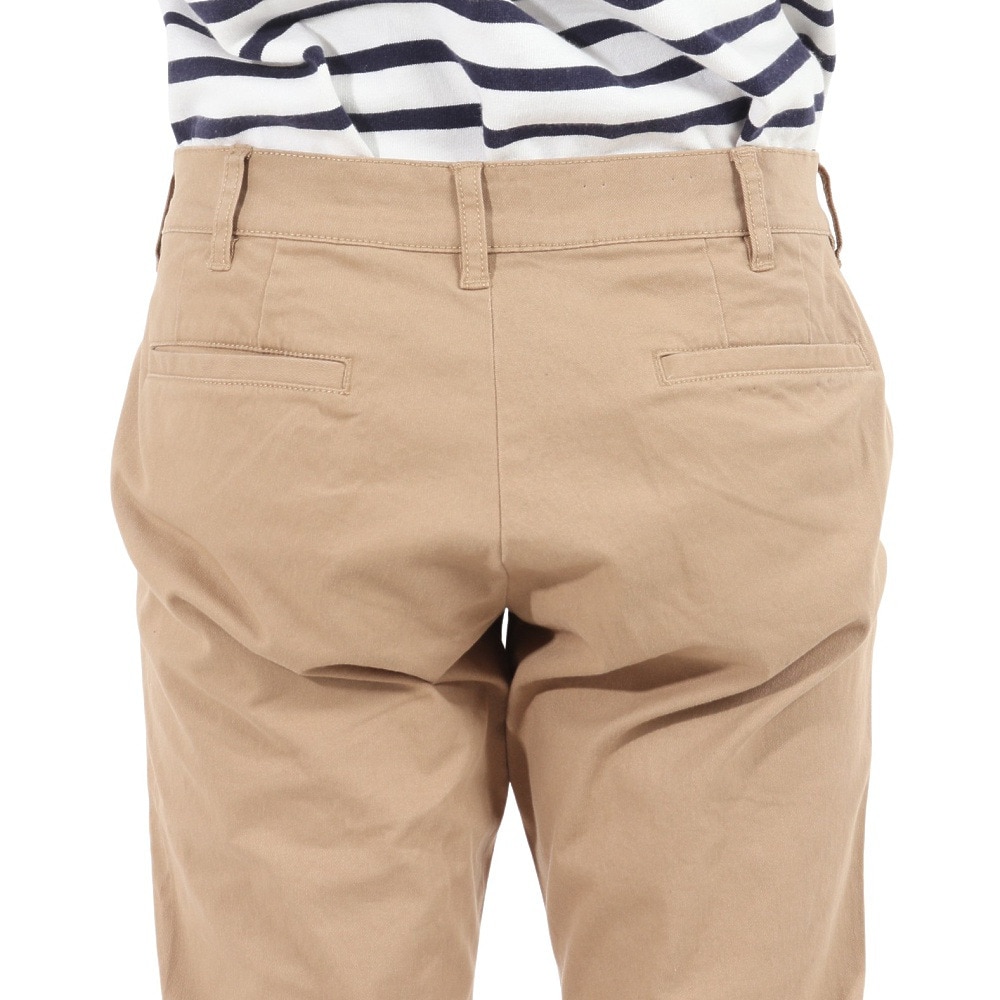 ヘインズ（Hanes）（メンズ）チノストレッチノータックパンツ 067010-BEG