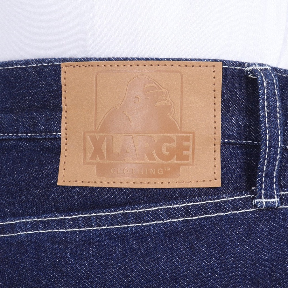 エクストララージ（XLARGE）（メンズ）STITCHED デニムパンツ 101231031005-INDIGO