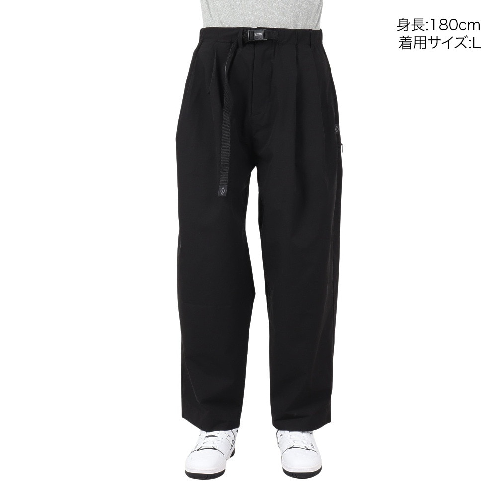 マナスタッシュ（MANASTASH）（メンズ）エクストラマイルタックパンツ 792-4110005 BLACK