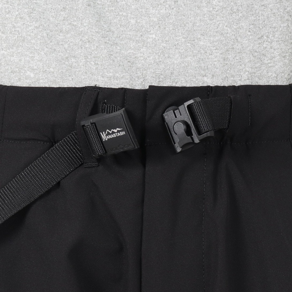 マナスタッシュ（MANASTASH）（メンズ）エクストラマイルタックパンツ 792-4110005 BLACK