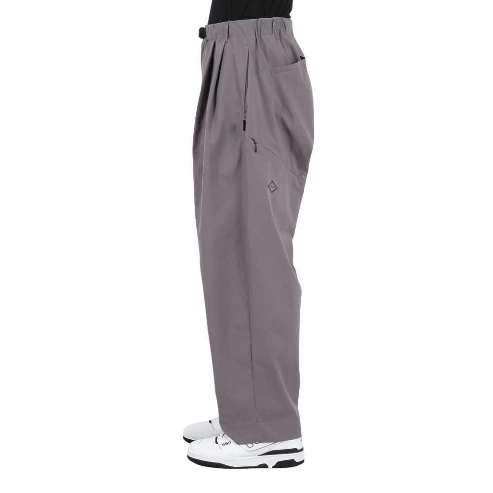 マナスタッシュ（MANASTASH）（メンズ）エクストラマイル タックパンツ 792-4110005 GREY