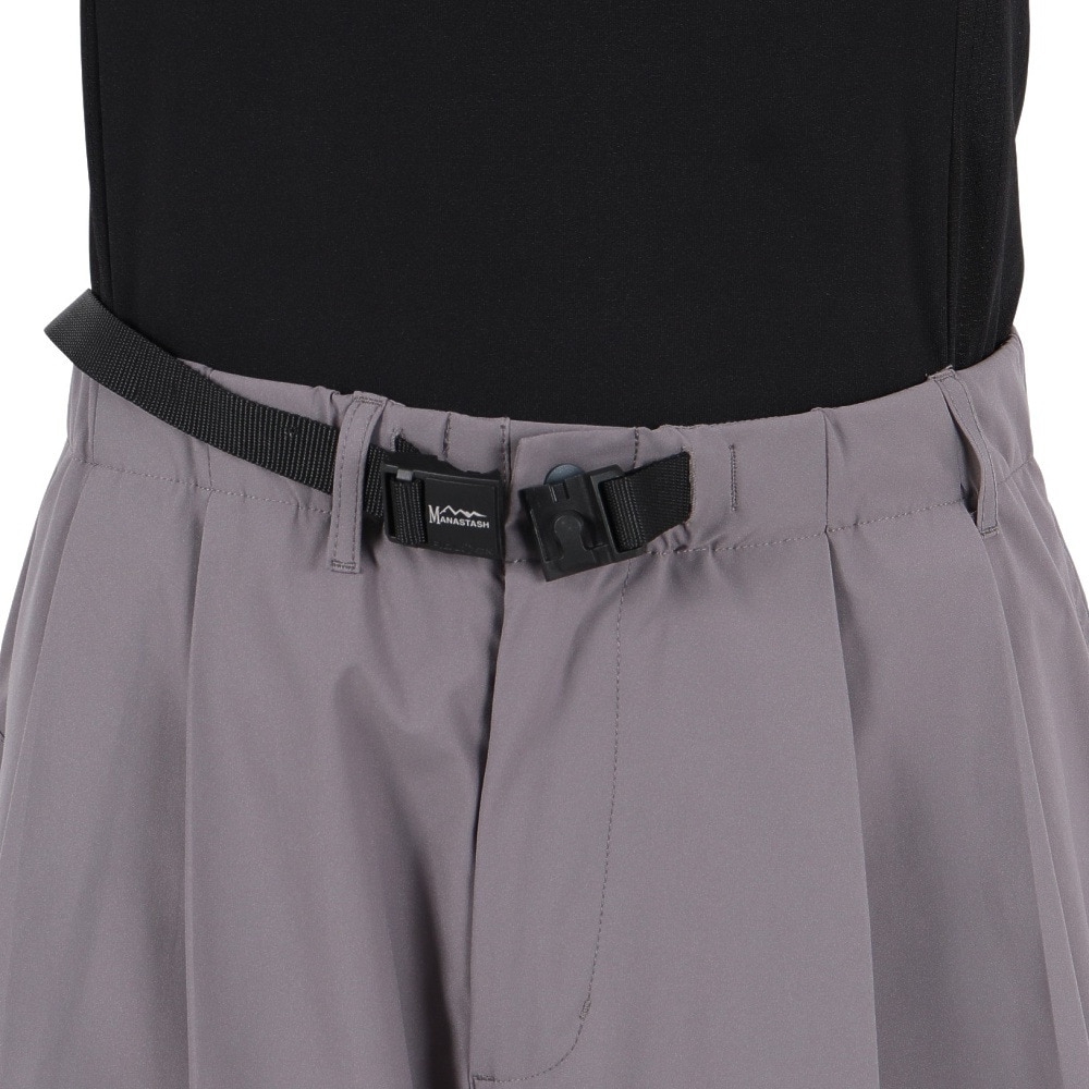 マナスタッシュ（MANASTASH）（メンズ）エクストラマイル タックパンツ 792-4110005 GREY