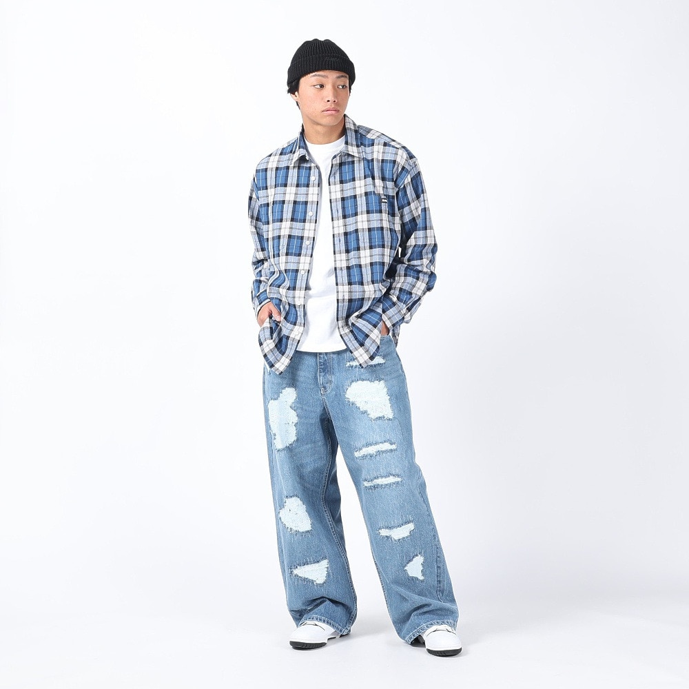 エクストララージ（XLARGE）（メンズ）BAGGY デニムパンツ 101241031006-LtINDIGO