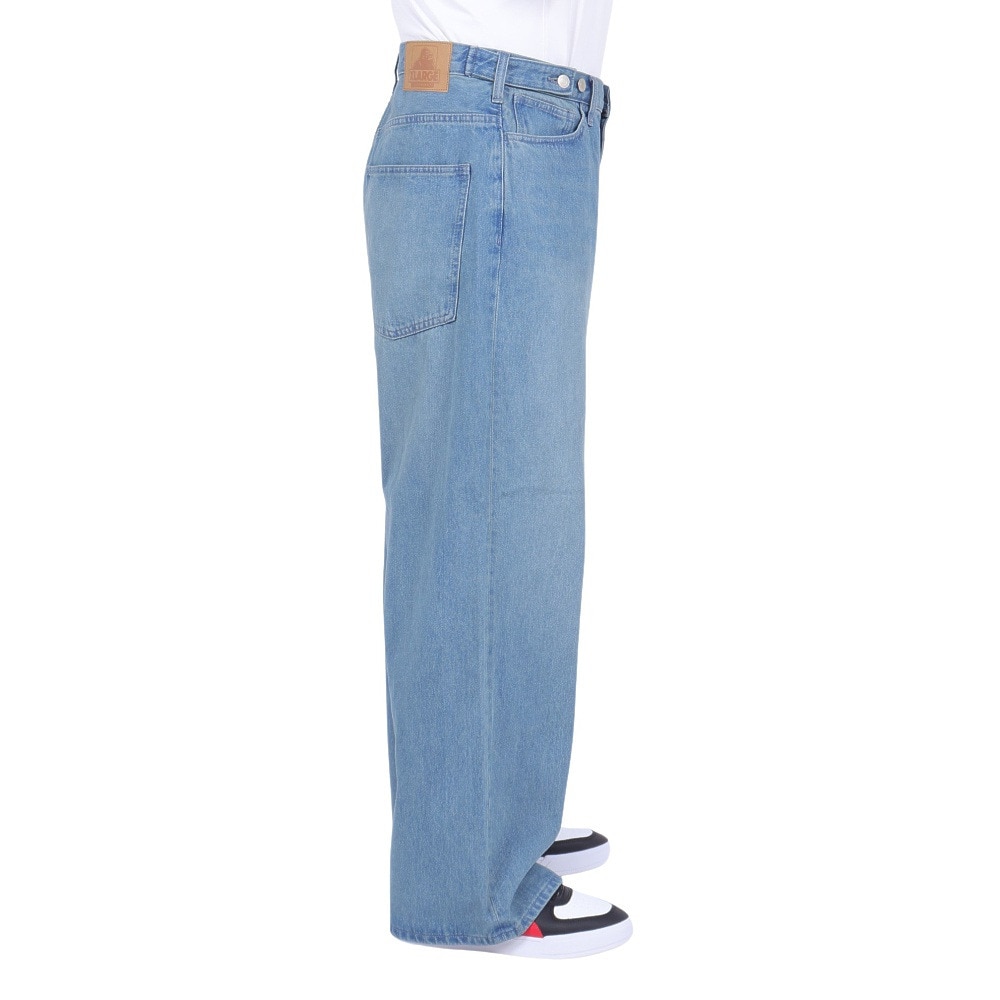 エクストララージ（XLARGE）（メンズ、レディース）バギーデニムパンツ 101242031001-LtINDIGO