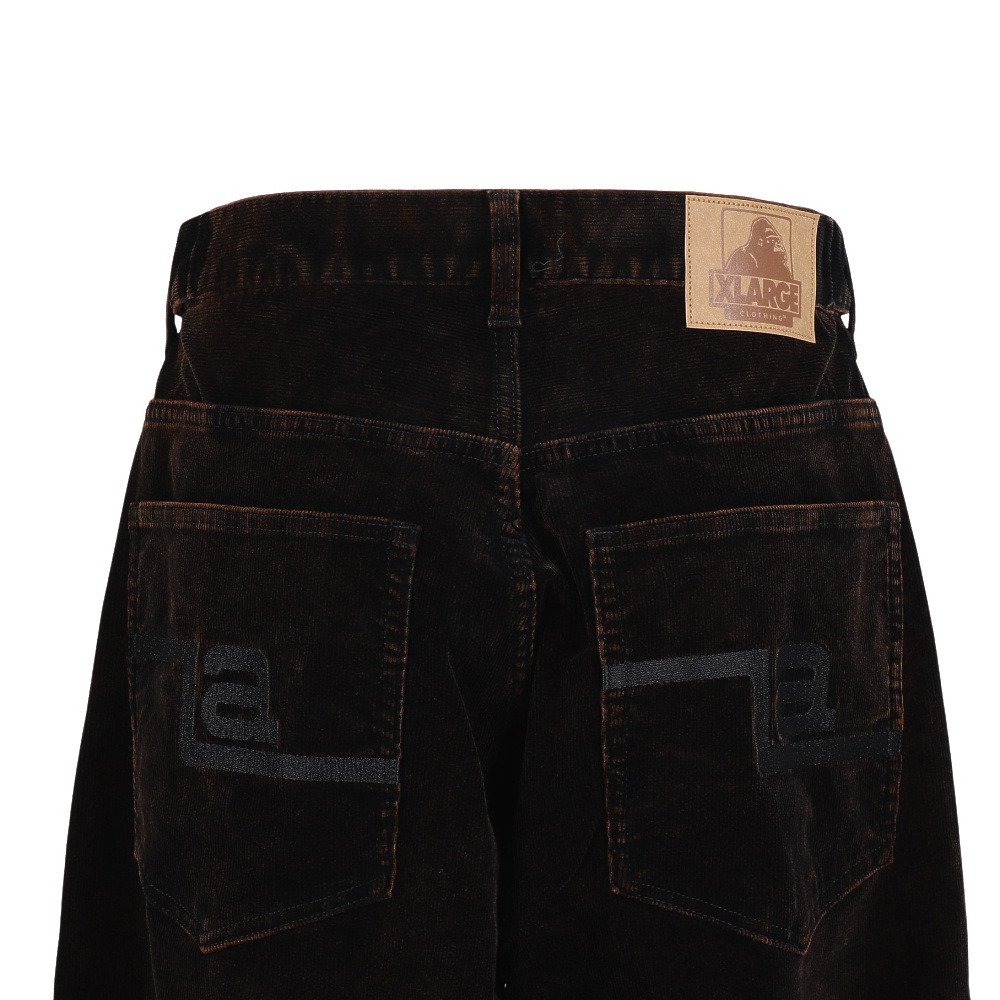 エクストララージ（XLARGE）（メンズ）コーデュロイ バギーパンツ 101253031011-BLACK