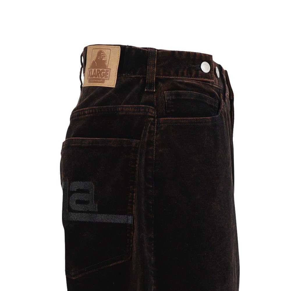 エクストララージ（XLARGE）（メンズ）コーデュロイ バギーパンツ 101253031011-BLACK