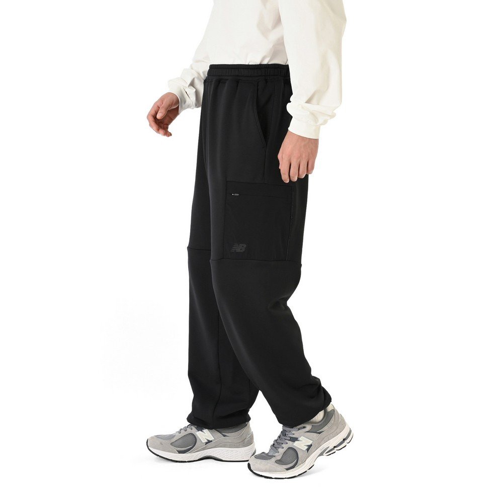 ニューバランス（new balance）（メンズ）裏起毛 ワイドパンツ MB62G3QPBK