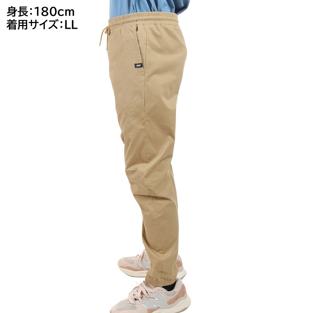S.A.S（メンズ）ストレッチ 3Dカッティング イージーパンツ SAS2145101-20 BEIGE