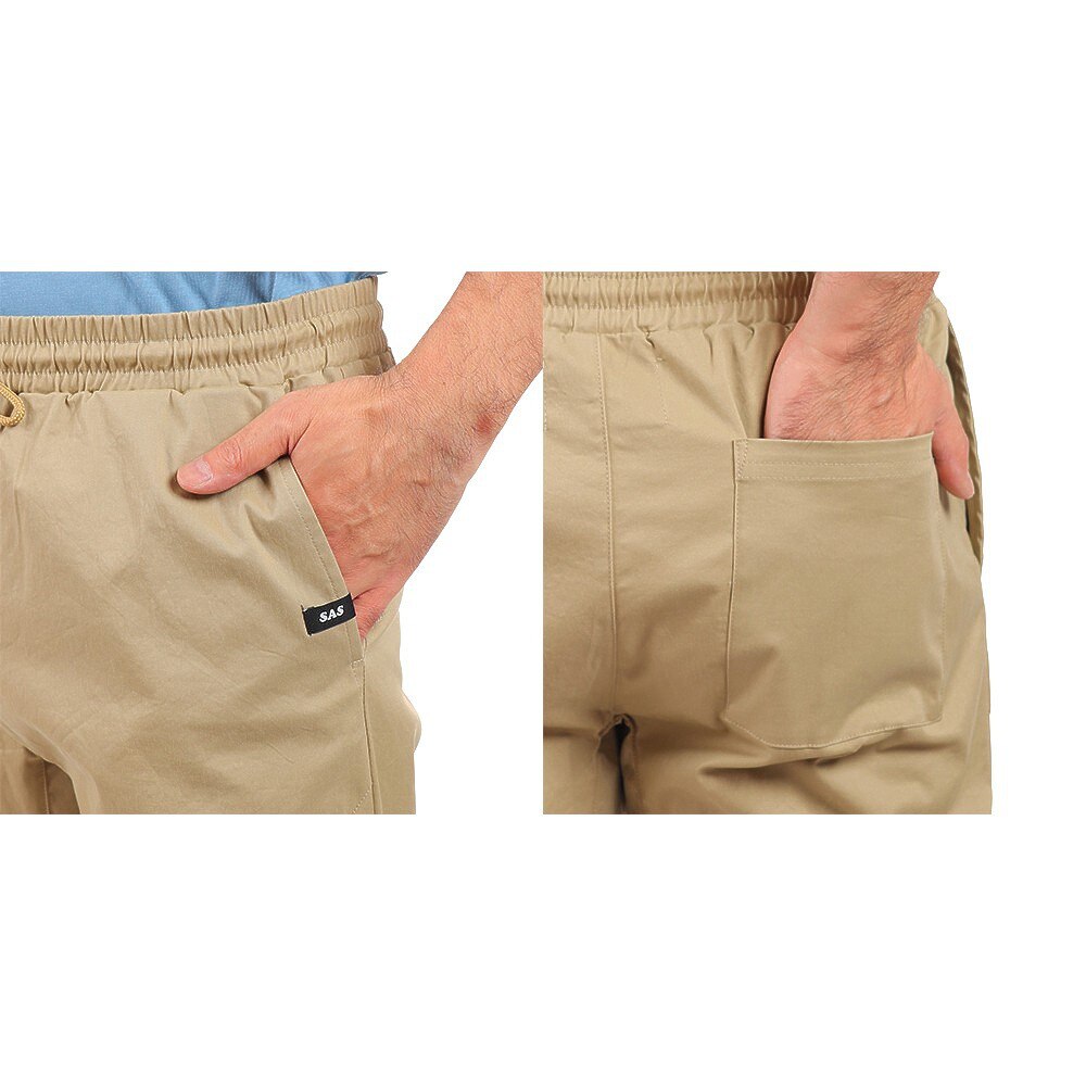 S.A.S（メンズ）ストレッチ 3Dカッティング イージーパンツ SAS2145101-20 BEIGE