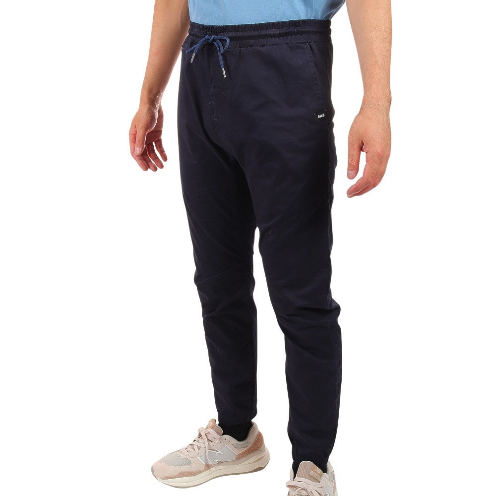 S.A.S（メンズ）ストレッチ 3Dカッティング イージーパンツ SAS2145101-79 NAVY