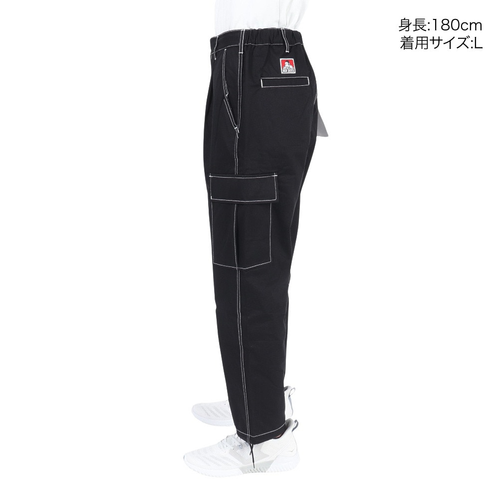 ベンデイビス（BEN DAVIS）（メンズ）パンツ メンズ アクティブカーゴパンツ 23180001-BLK★★★