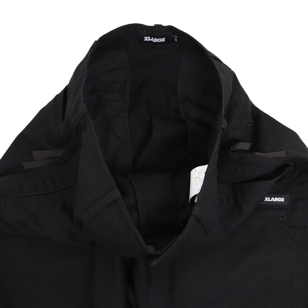 エクストララージ（XLARGE）（メンズ）パンツ メンズ ロゴ ベンチレーション パンツ 101232031010-BLACK