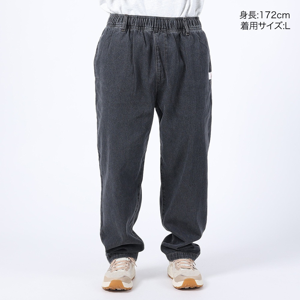 ヤックパック（YAK PAK）（メンズ）BKLYN デニムパンツ 3710007-01 BLK