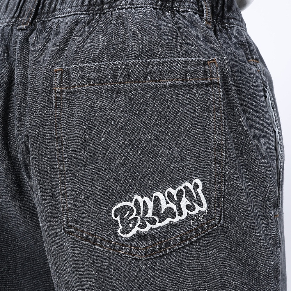 ヤックパック（YAK PAK）（メンズ）BKLYN デニムパンツ 3710007-01 BLK