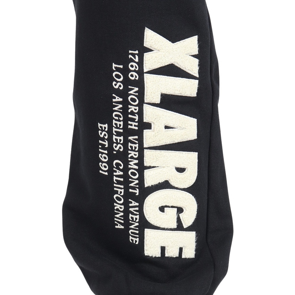 エクストララージ（XLARGE）（メンズ）CHENILLE ロゴ スウェットパンツ 101243031016-BLACK