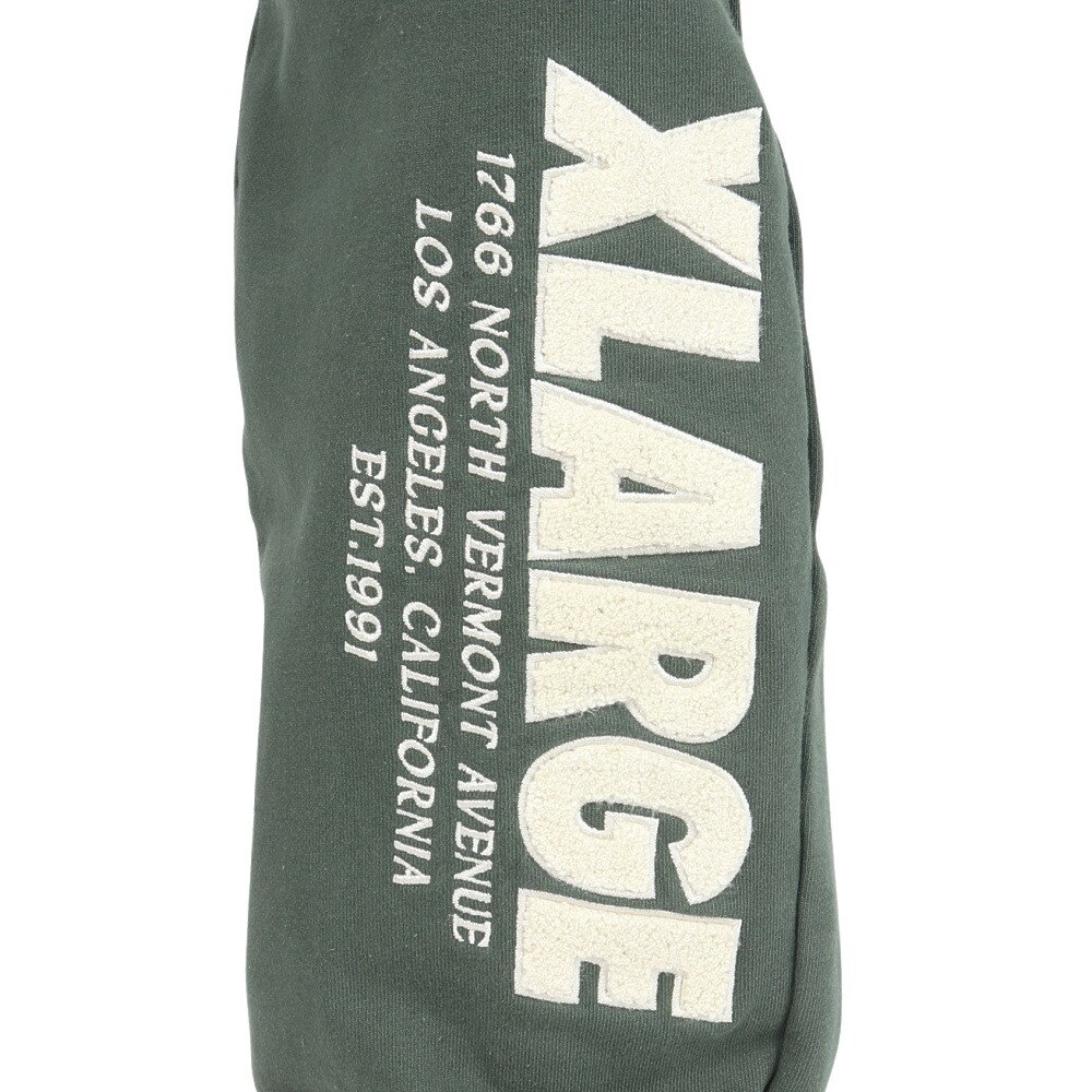 エクストララージ（XLARGE）（メンズ）CHENILLE ロゴ スウェットパンツ 101243031016-GREEN