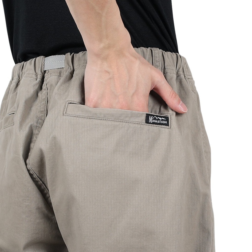 マナスタッシュ（MANASTASH）（メンズ）フレックス クライマー パンツ 792-5910002 LGREY
