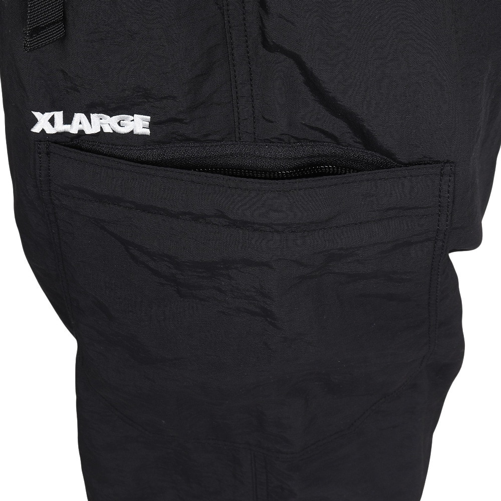 エクストララージ（XLARGE）（メンズ）トラック ナイロンパンツ 101253031013-BLACK