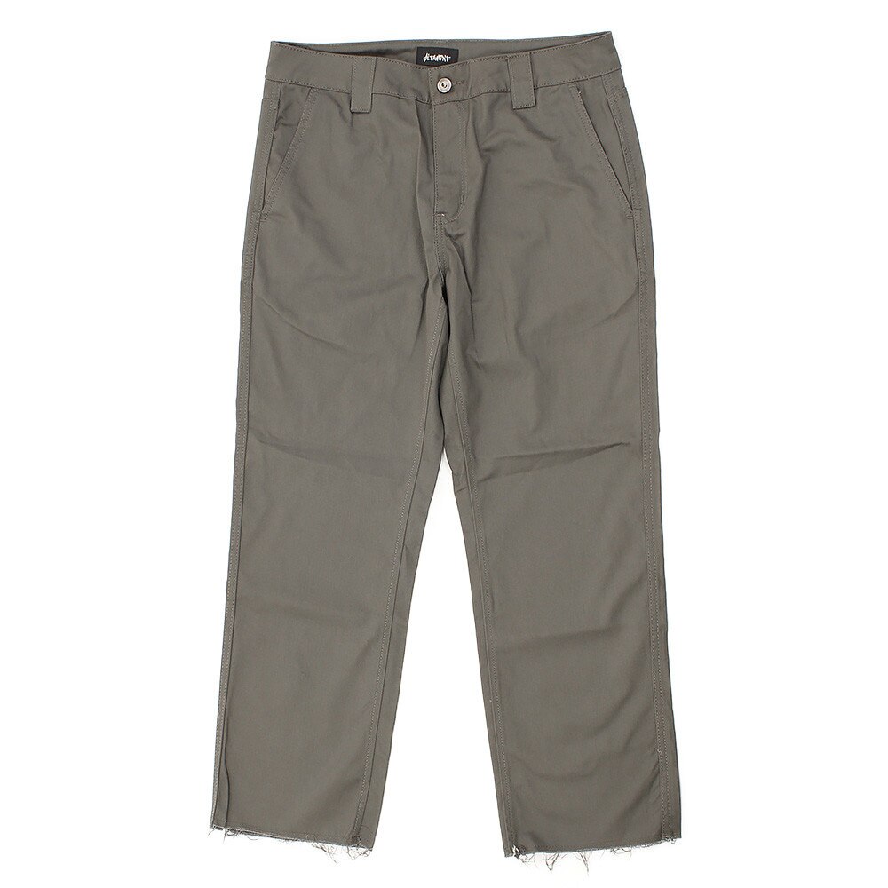 A 989 CHINO CROP パンツ AT18S1003 CHACOAL オンライン価格の大画像