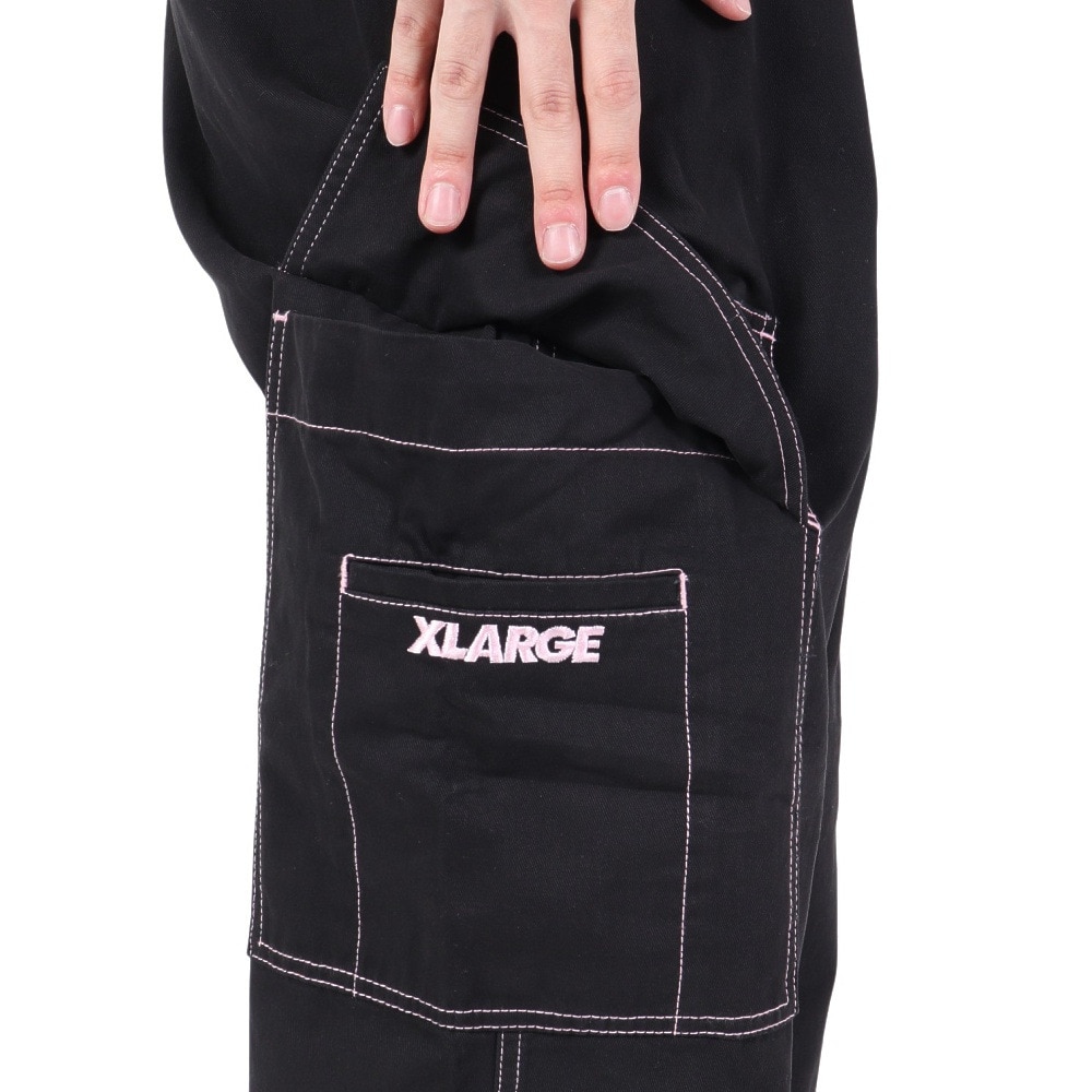 エクストララージ（XLARGE）（メンズ）STITCHED RESORT カーゴパンツ 101233031004-BLACK