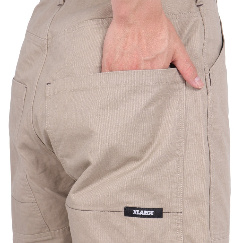 エクストララージ（XLARGE）（メンズ）マルチ ポケット PAINTER パンツ 101242031005-BEIGE