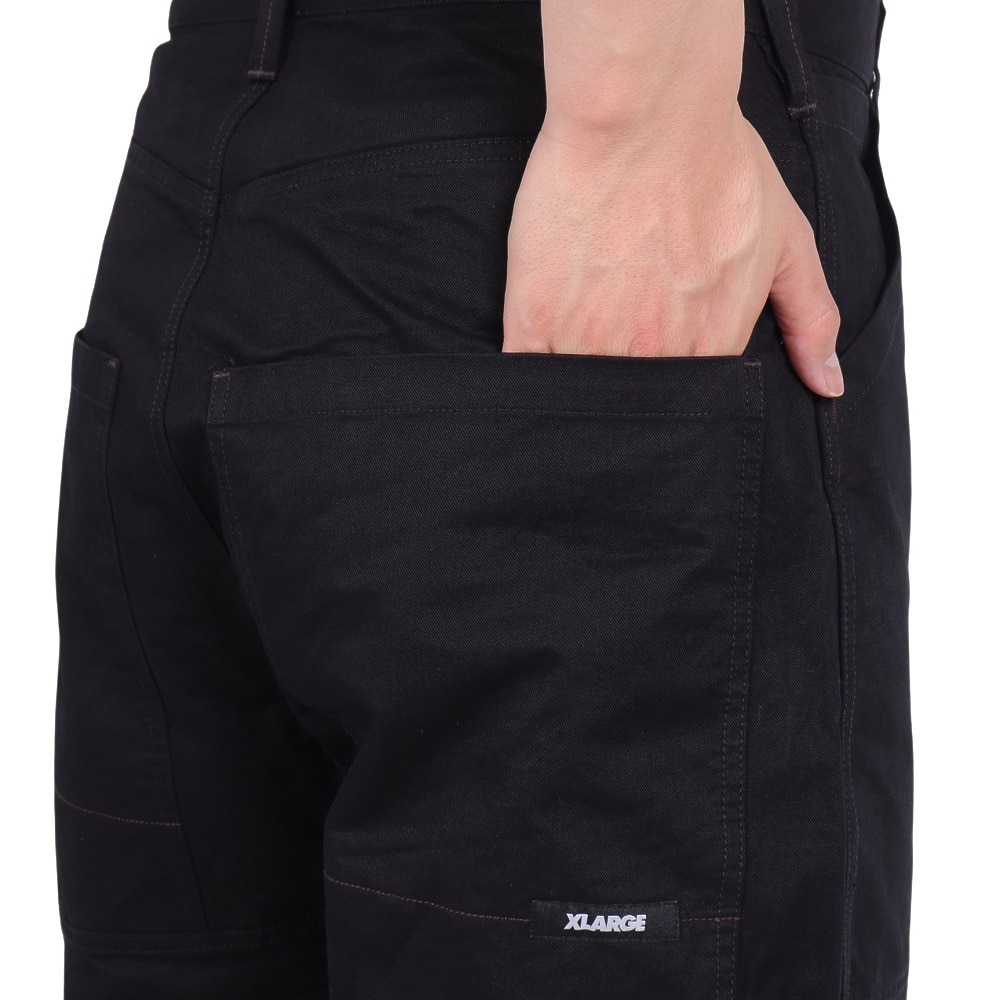 エクストララージ（XLARGE）（メンズ）マルチ ポケット PAINTER パンツ 101242031005-BLACK