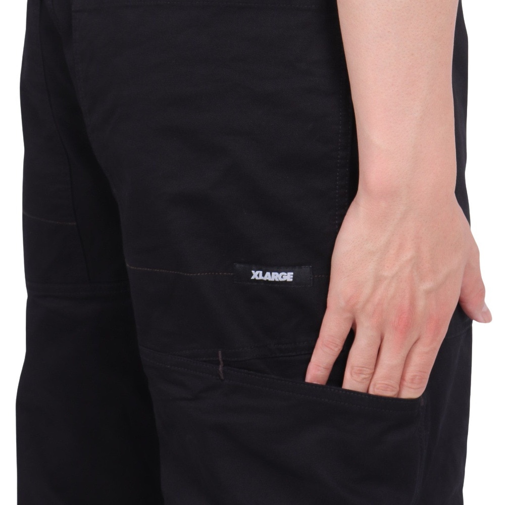 エクストララージ（XLARGE）（メンズ）マルチ ポケット PAINTER パンツ 101242031005-BLACK