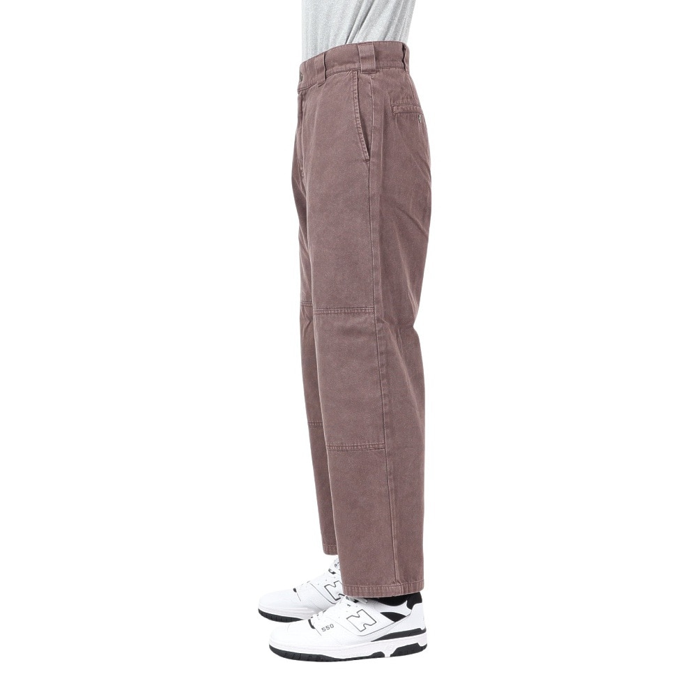 エクストララージ（XLARGE）（メンズ）OVERDYED DOUBLE KNEE パンツ 101243031009-BROWN