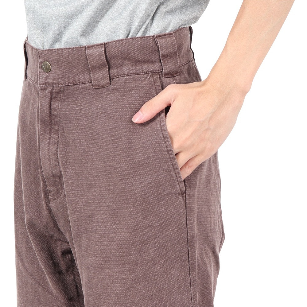 エクストララージ（XLARGE）（メンズ）OVERDYED DOUBLE KNEE パンツ 101243031009-BROWN