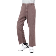 (メンズ)OVERDYED DOUBLE KNEE パンツ 101243031009-BROWN