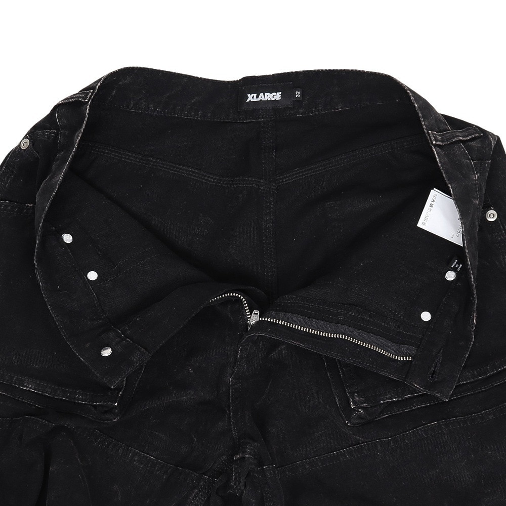 エクストララージ（XLARGE）（メンズ）AGING PAINTER パンツ 101251031012-BLACK