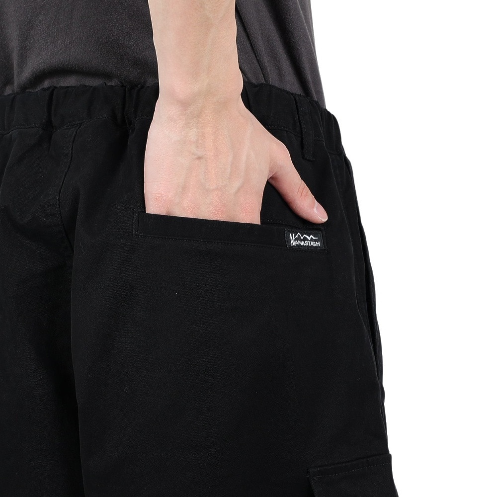 マナスタッシュ（MANASTASH）（メンズ）フレックス クライマー カーゴパンツ 792-5910004 BLACK
