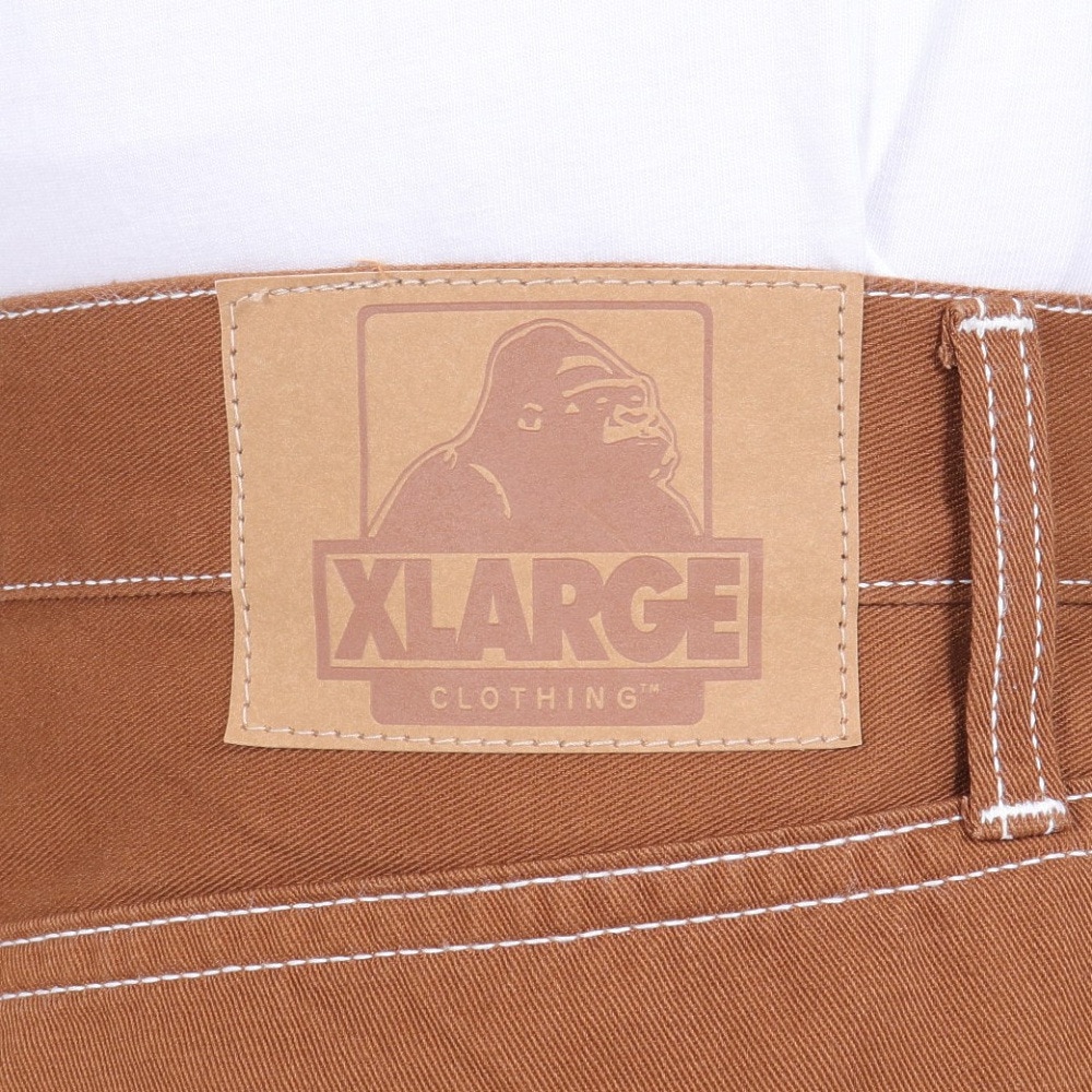エクストララージ（XLARGE）（メンズ）パンツ メンズ STITCHED 5ポケットパンツ 101231031012-BROWN