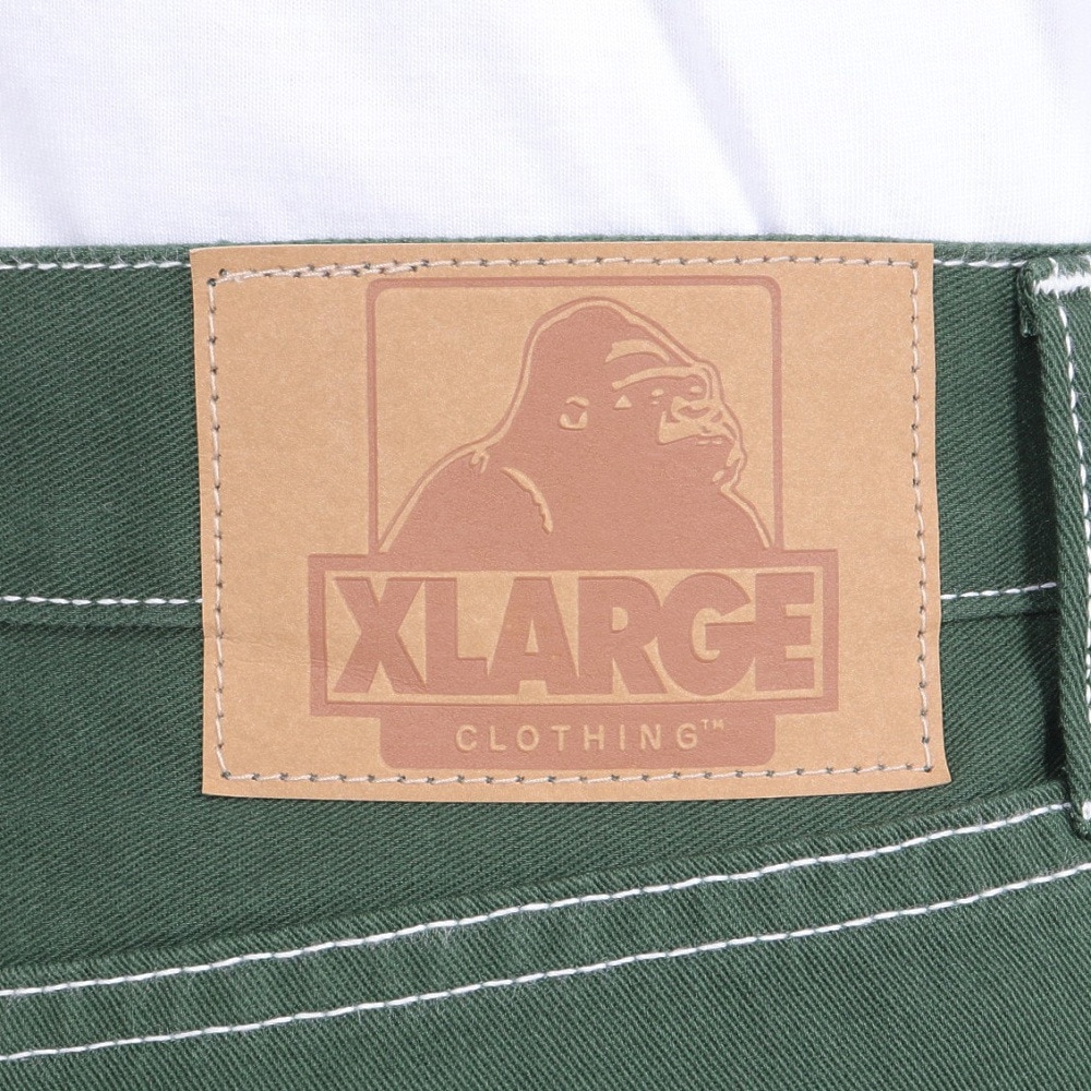エクストララージ（XLARGE）（メンズ）パンツ メンズ STITCHED 5ポケットパンツ 101231031012-GREEN
