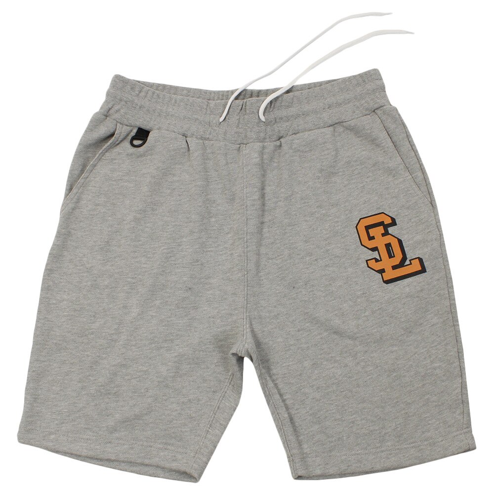  【多少の傷汚れありの為大奉仕】ハーフパンツ スウェットショーツ sl2019041006-GRY