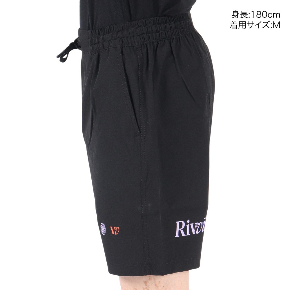 リヴィアプロジェクツ（Rivvia Projectu）（メンズ）ハーフパンツ メンズ DAILY RIDE SHORT RBO-22401-BLK