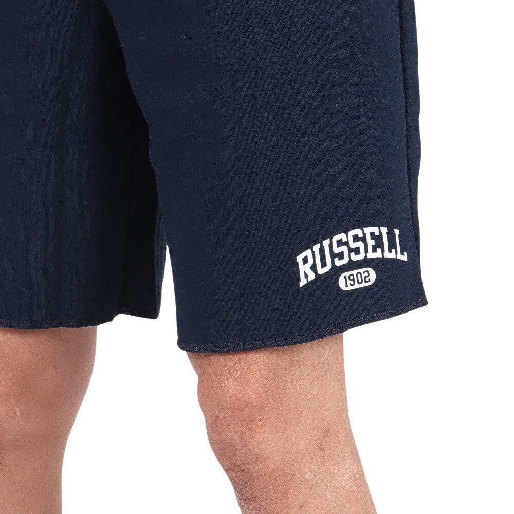 ラッセル（RUSSELL）（メンズ）ハーフパンツ メンズ コットンライク スウェット RBM23S0010 NVY