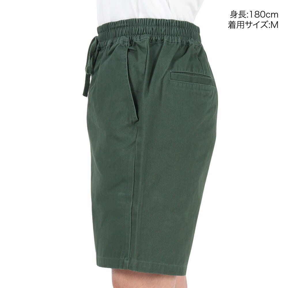 ラッセル（RUSSELL）（メンズ）ハーフパンツメンズ ツイル RBM23S0011 GRN