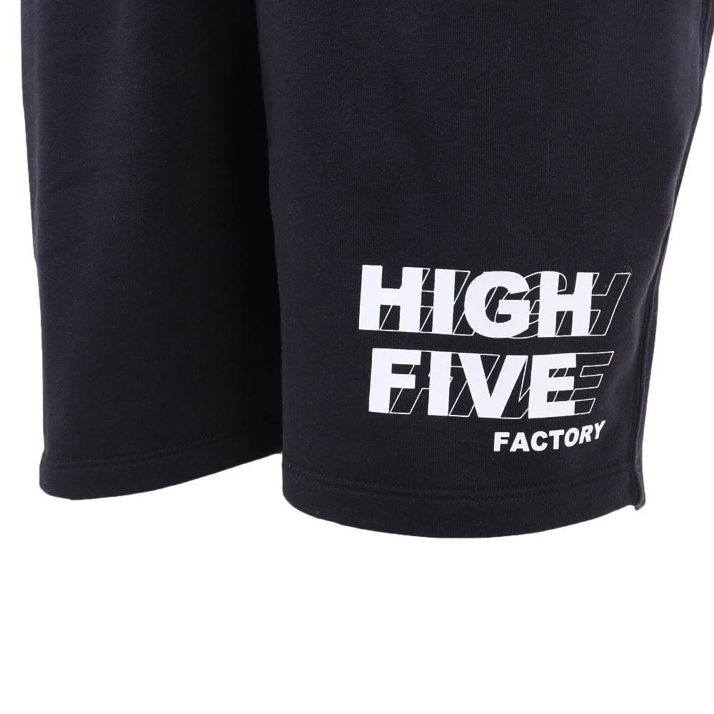 ハイ ファイブ ファクトリー（HIGH FIVE FACTORY）（メンズ）ショートパンツ メンズ スウェットショート 88000073 BLK