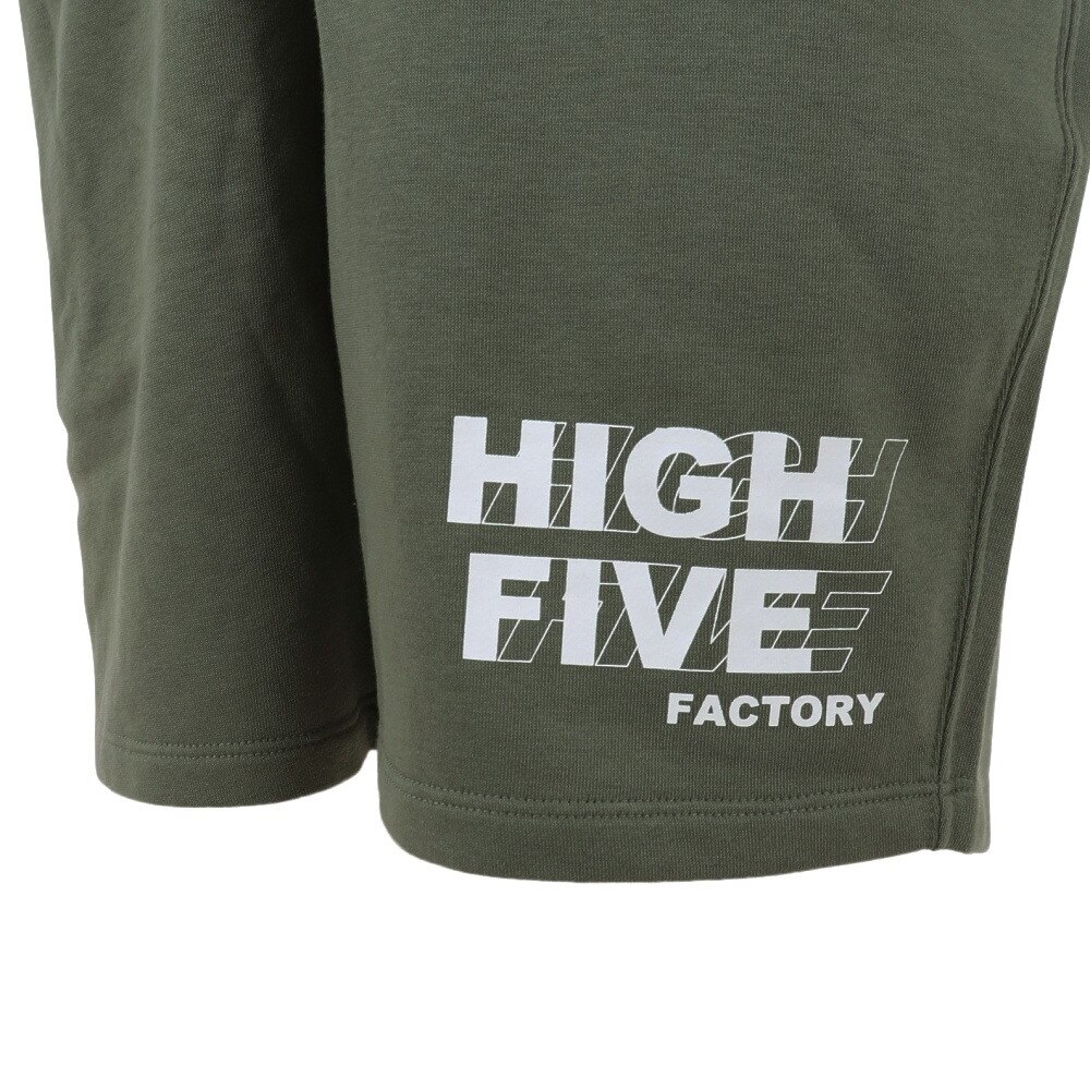 ハイ ファイブ ファクトリー（HIGH FIVE FACTORY）（メンズ）ショートパンツ メンズ スウエット ショーツ 88000073 OLV