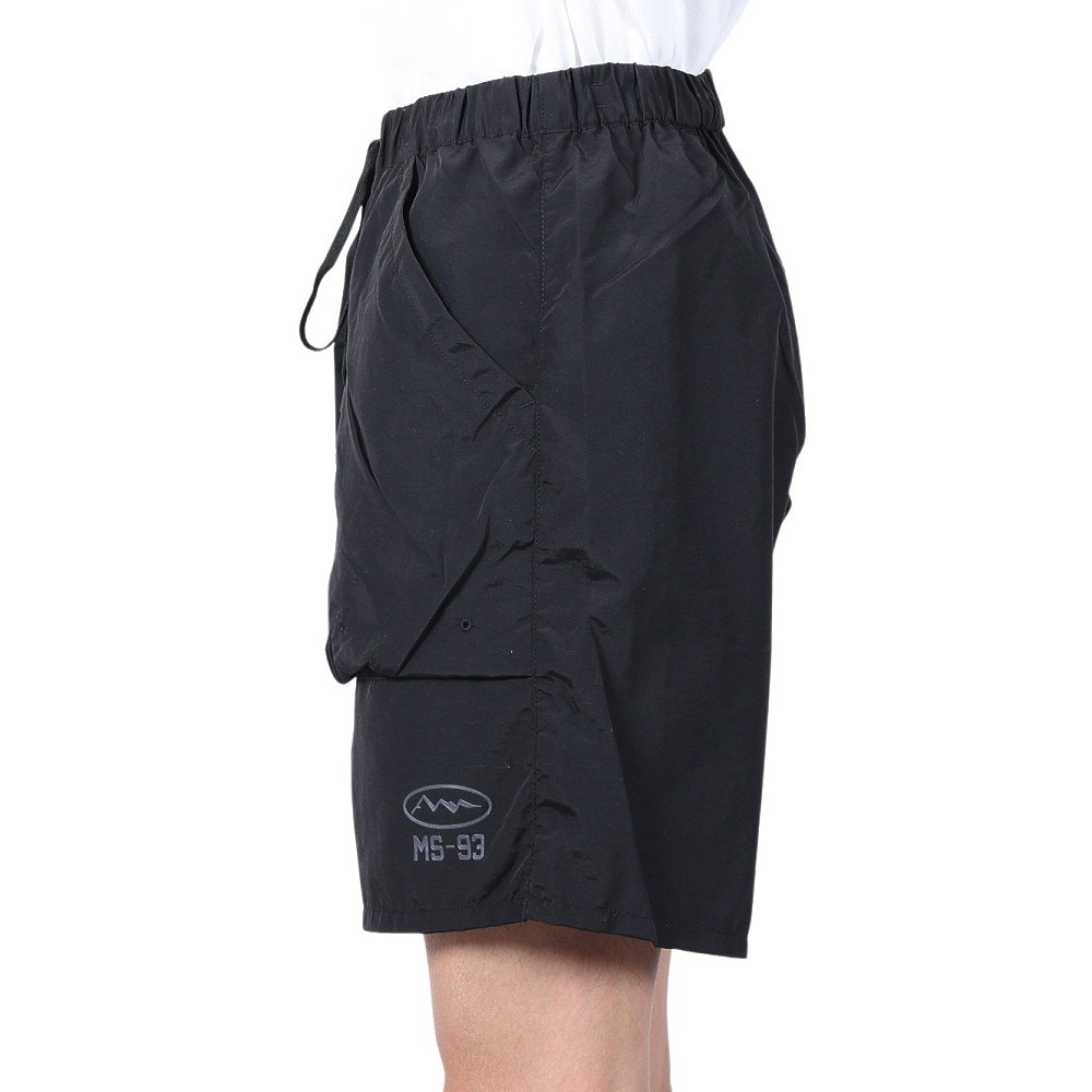 マナスタッシュ（MANASTASH）（メンズ）パークショーツ 792-3913005 BLACK