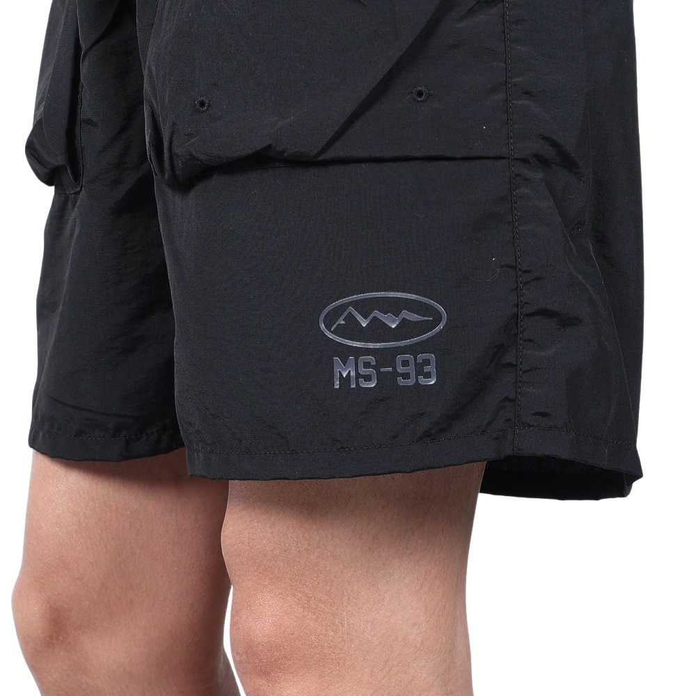 マナスタッシュ（MANASTASH）（メンズ）パークショーツ 792-3913005 BLACK