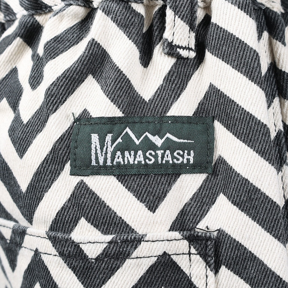 マナスタッシュ（MANASTASH）（メンズ）ジグザク CHILLIWACK ショートパンツ 792-4113001 BLACK
