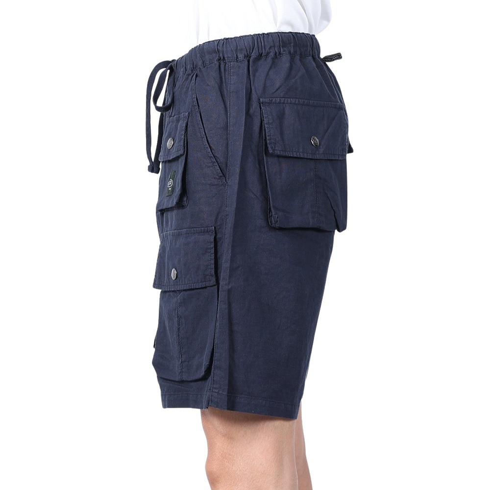 マナスタッシュ（MANASTASH）（メンズ）ヘンプポップショーツ 792-4113003 NAVY