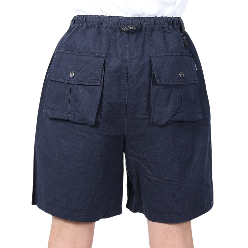 マナスタッシュ（MANASTASH）（メンズ）ヘンプポップショーツ 792-4113003 NAVY