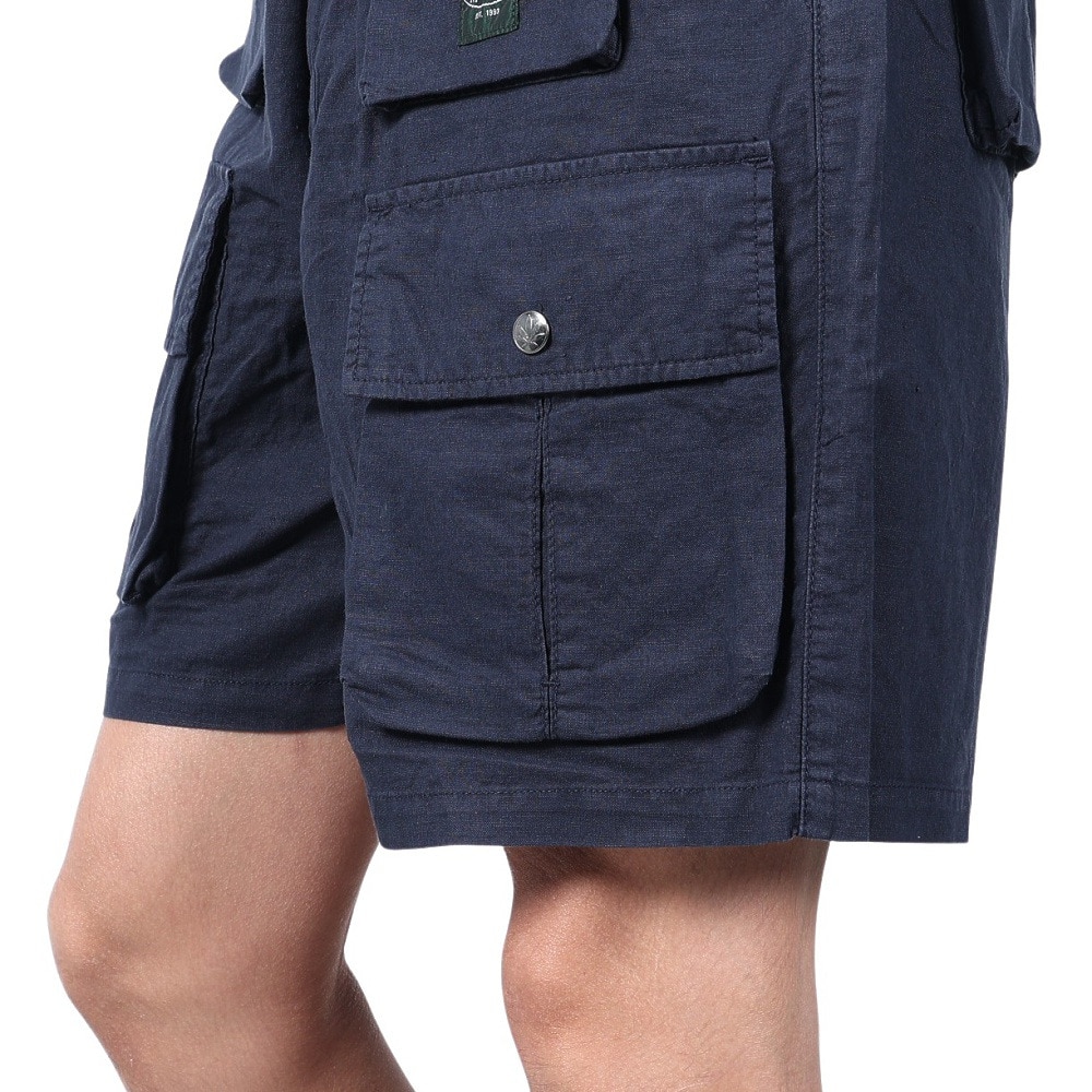 マナスタッシュ（MANASTASH）（メンズ）ヘンプポップショーツ 792-4113003 NAVY