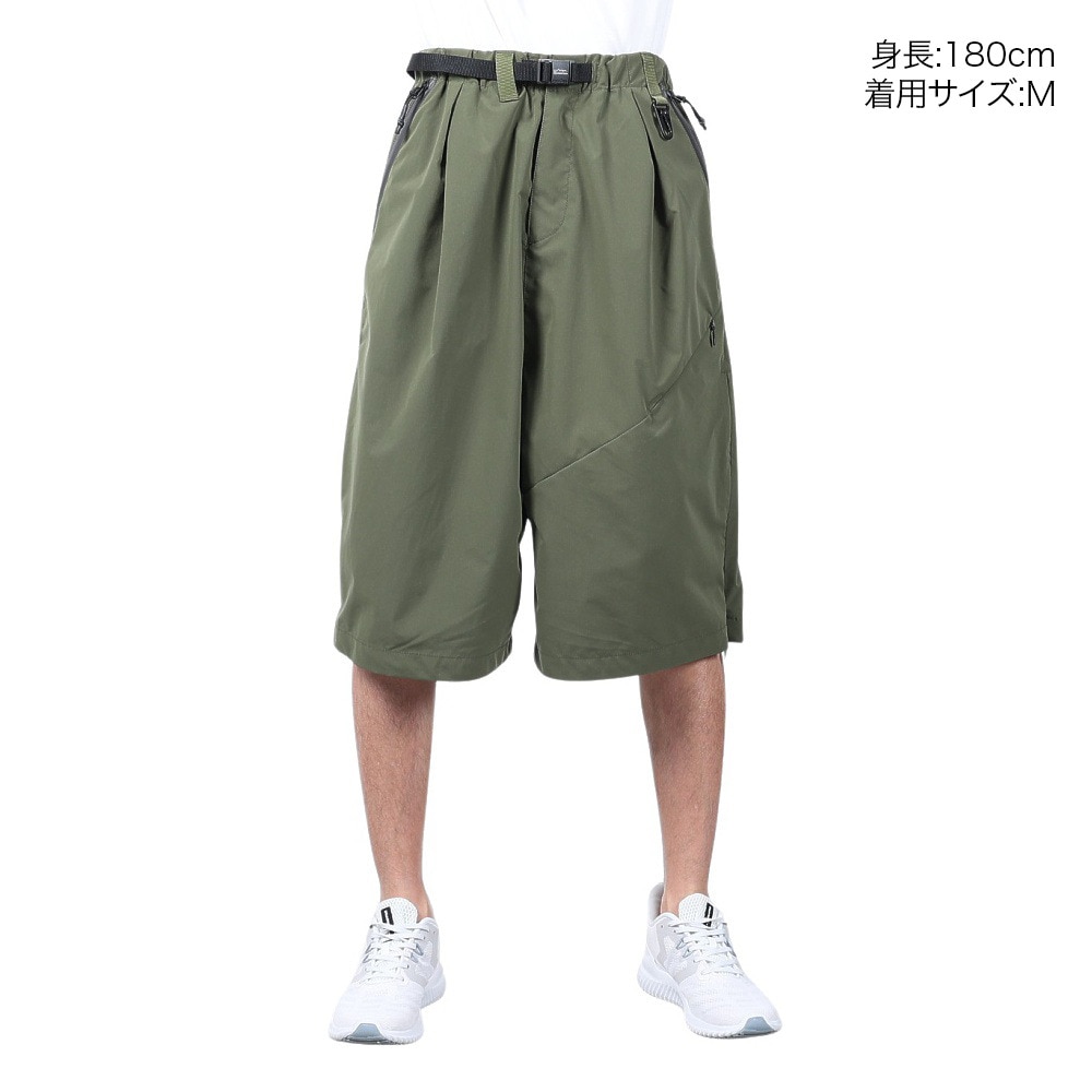 マナスタッシュ（MANASTASH）（メンズ）エクストラマイルベンチレーションショーツ 792-4113005 OLIVE